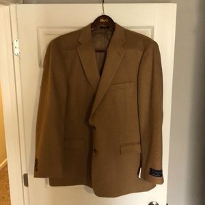 NWT Turnbury 100% camel hair Sport Coat